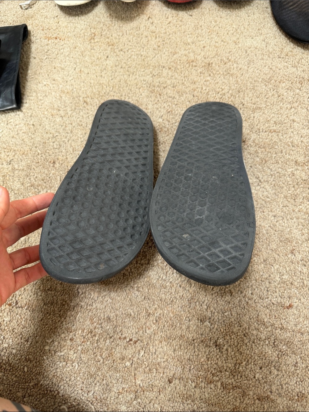 Vans Checkered Slide Sandals - Black & White - Picture 2 of 2